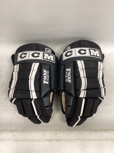 Used CCM TACKS 492 Senior Gloves Black 15" 11851-S000040092