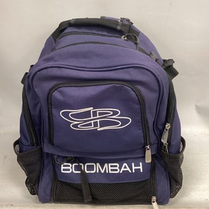 Used BoomBah BASEBALL/SOFTBALL BACKPACK BB/SB Player Backpack Navy Blue 11851-S000040081