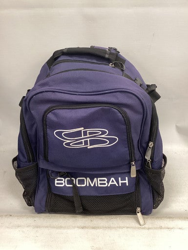 Used BoomBah BASEBALL/SOFTBALL BACKPACK BB/SB Player Backpack Navy Blue 11851-S000040081