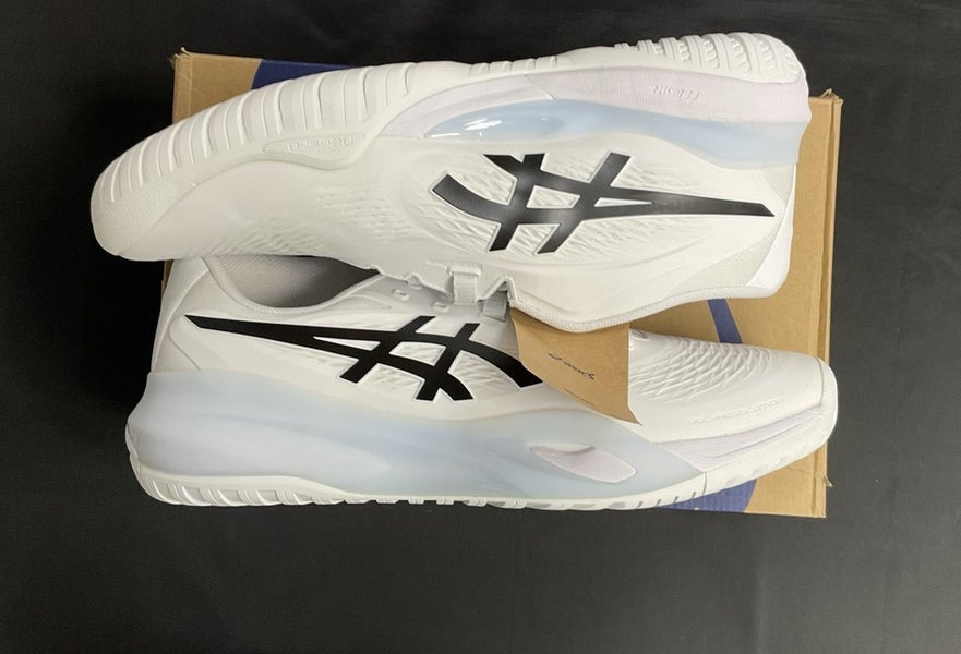 ASICS Mens Gel-Resolution X White/Black Sz 13