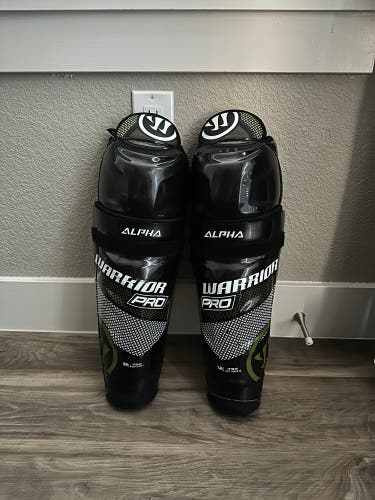 Senior Warrior 15" Shin Pads Pro Stock (Used)