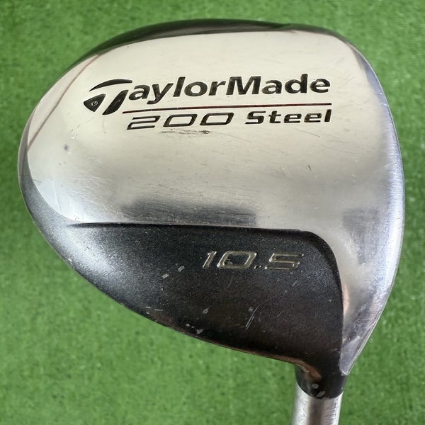 TaylorMade 200 Steel 10.5 Driver Lite R-80 Regular Flex Shaft 43.25