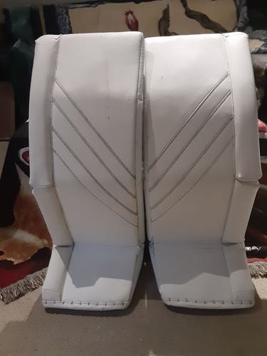 34" Brian's G-Netik Pro IV Goalie Leg Pads Pro Stock (Used)