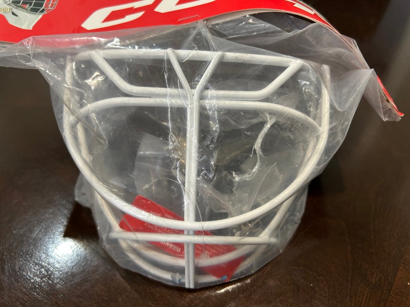 Senior Large 2023 CCM Pro Non-certified Cat Eye Goalie Mask (New)
