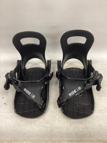 Used Ride MICRO SB BINDINGS Boys Binding Only Black SM 11851-S000040068