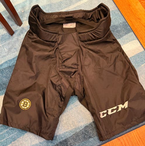 Black Medium CCM PP90 Pant Shell Bruins Pro Stock (Used)