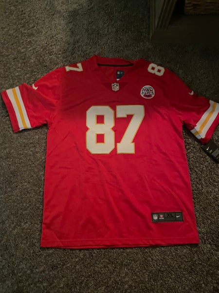 Travis Kelce Red XL Men's Nike Jersey (New)