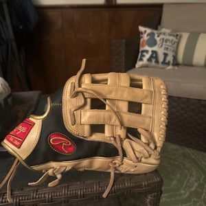 Rawlings Heart of the Hide RH Outfield Baseball Glove 12.5" (Used)