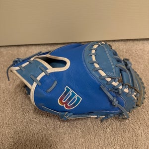 Wilson 33" CM33 A2000 "Love the Moment Edition" Catcher's Mitt Right Handed Glove (Used)