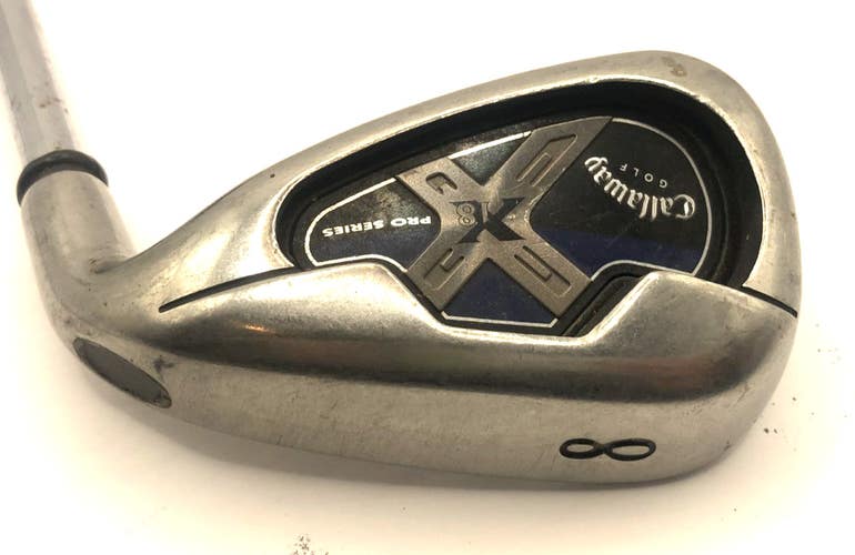 Callaway X-18 Single 8 Iron Uniflex True Temper Dynamic Gold Steel Shaft RH