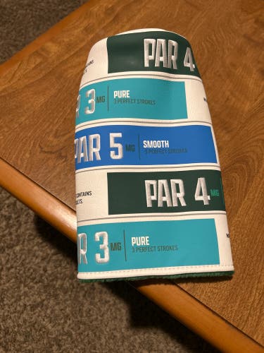 Zyn inspired golf driver head cover