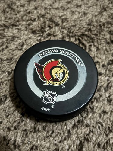 Ottawa Senators NHL Hockey Official Game Puck