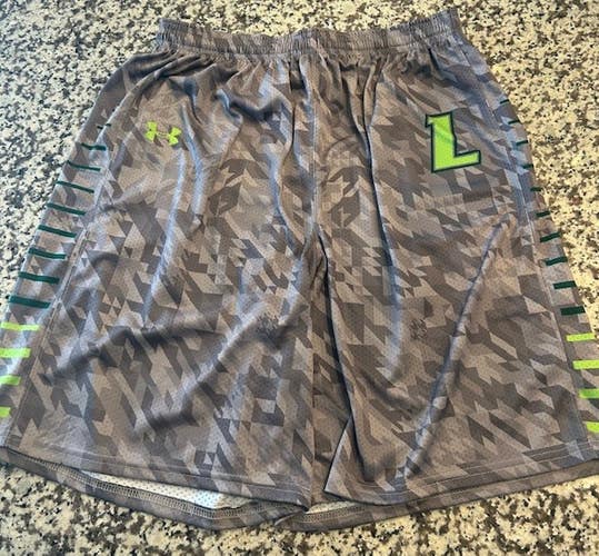 Under Armour Loyola lacrosse team game shorts NEW L large mens