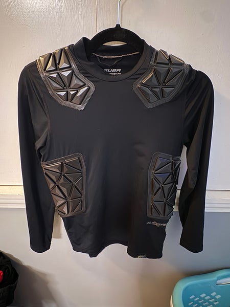 Bauer Elite Hockey Goalie Padded Long Sleeve Shirt