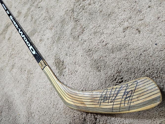 PAUL COFFEY Signed NHL Autographed Game Issued Hockey Stick w coa