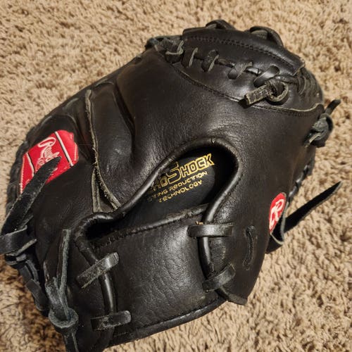 Rawlings RH Catcher's Player Preferred Lite Toe Baseball Glove 33" Nice/Game Ready