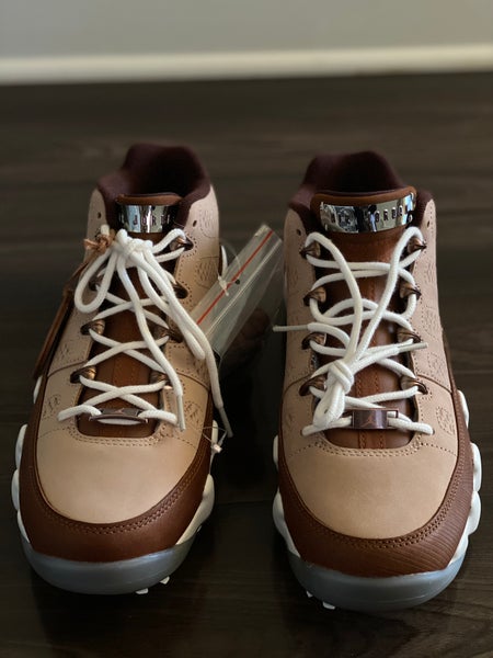 Size 12 - Happy Life Wood x Air Jordan 9 Golf Low Woodgrain *NEW