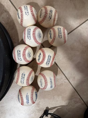 Rawlings Baseballs 9 Pack (Used)