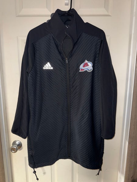 Black Medium Women's Adidas Long Fit Jacket (Used)