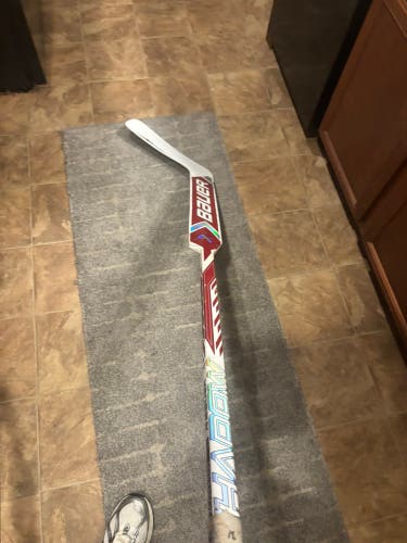 Senior Bauer Supreme UltraSonic Regular Goalie Stick 25" Paddle Pro Stock (Used)