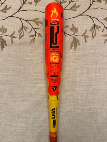 2025 Easton Hype Fire Composite USABat Certified Bat (-10) 18 oz 28" (Used)