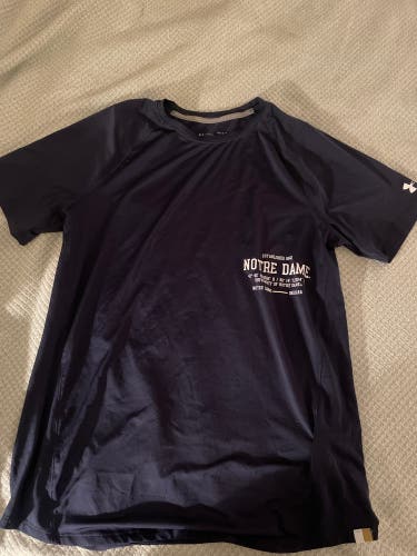 Box of Notre Dame gear UA in great condition