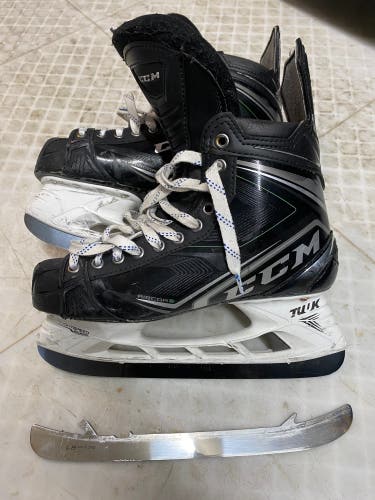 2021 CCM RibCor 100k Pro Hockey Skates Regular Width 8.5 (Used)