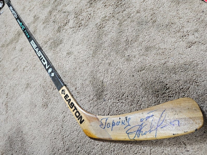 ANDREI KOVALENKO 95'96 Signed Avalanche / Canadiens Game Used Hockey Stick coa