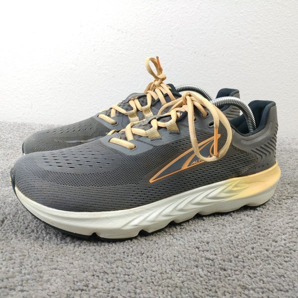 Altra Running Shoes Womens Size 11  Sneakers Provision 7 Gray Orange Low Top