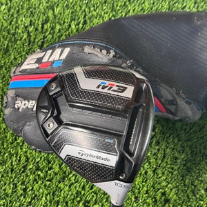 Right Handed TaylorMade M3 460 10.5* DRIVER Aldila NVS Regular Flex + HC 45"