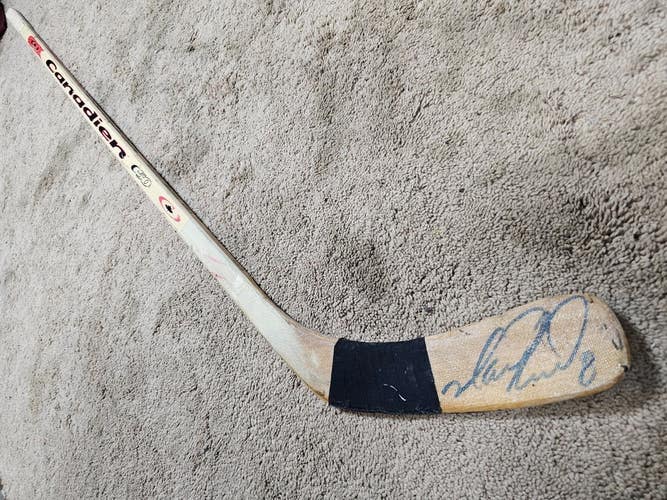 MARK RECCHI Mid 90's Signed Montreal Canadiens NHL Game Used Hockey Stick