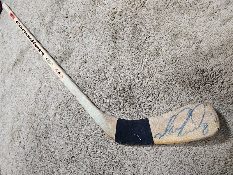 MARK RECCHI Mid 90's Signed Montreal Canadiens NHL Game Used Hockey Stick