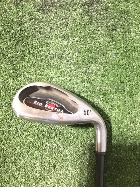 Callaway 2004 Big Bertha 50* Gap Wedge (GW) Regular RCH 75i Graphite Shaft 35.5