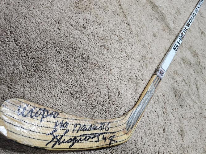 VIKTOR KOZLOV 94'95 Signed ROOKIE San Jose Sharks NHL Game Used Hockey Stick coa