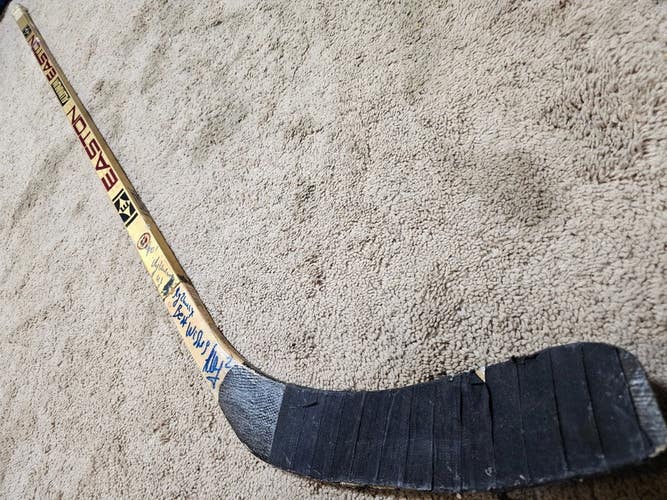 ALEXEI ZHITNIK 92'93 Signed ROOKIE Los Angeles Kings Game Used Hockey Stick coa