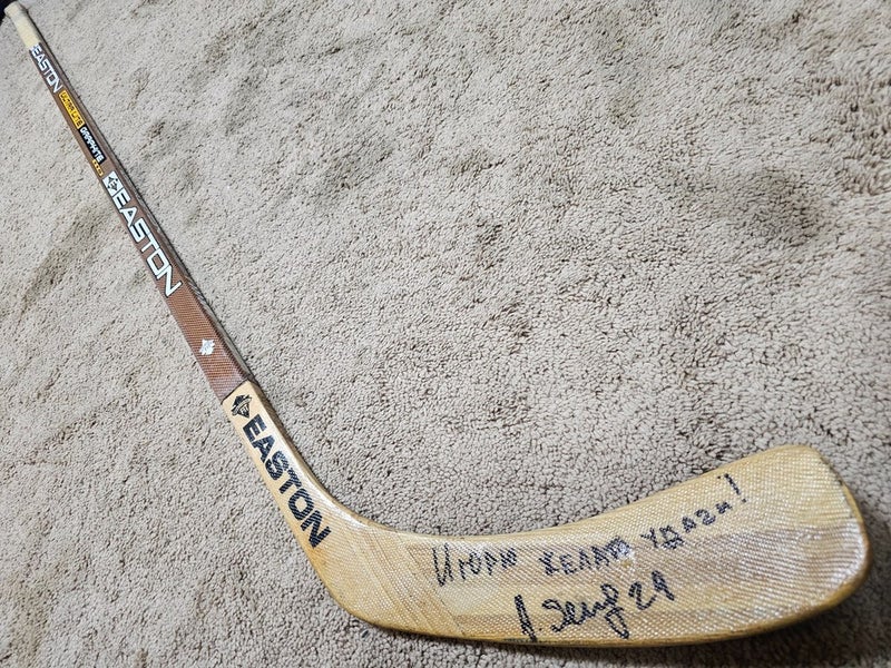 ALEXANDER SELIVANOV Late 90's Signed Tampa Bay Lightning Game Used Hockey Stick