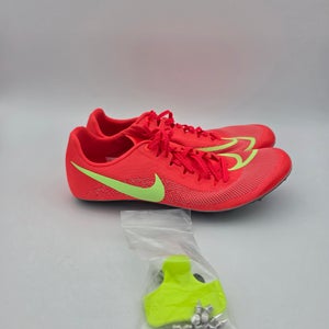 Nike Zoom Ja Fly 4 'Bright Crimson Barley Volt' Track Shoes Mens Size 9