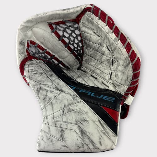Pro Stock Used True Catalyst PX5 Regular Goalie Glove Catcher Bloomington Bison