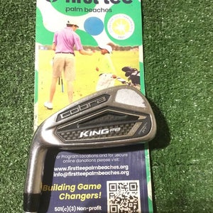Cobra Left Handed King F8 Carbon Fit 6 Iron Regular Aldila Rogue Pro 65 Graphite