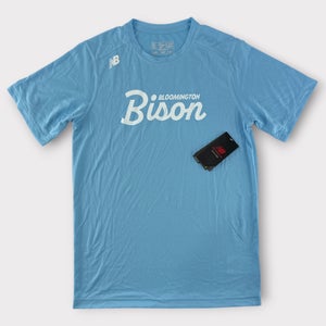 Pro Stock New Medium New Balance Bloomington Bison Short Sleeve Shirt