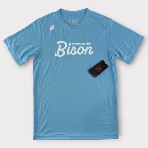 Pro Stock New Medium, XXL New Balance Bloomington Bison Short Sleeve Shirt