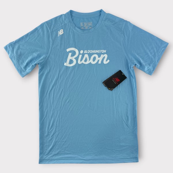 Pro Stock New Medium, XXL New Balance Bloomington Bison Short Sleeve Shirt