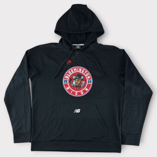 Pro Stock New Large New Balance Bloomington Bison Hoodie