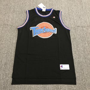 Vintage Champion Michael Jordan Space Jam Jersey Tune Squad Black #23 Size XXL