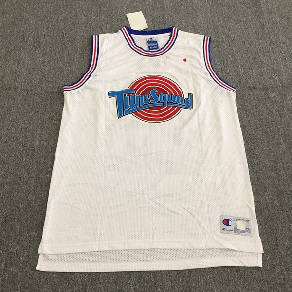 Vtg 90s Champion Space Jam Taz Jersey Looney Tunes Squad Movie Cartoon Size XXL