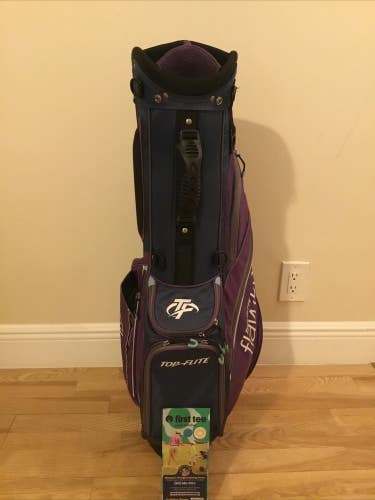 Top Flite Ladies Flawless Stand Golf Bag 7-way Dividers & Rain Cover (No Strap)