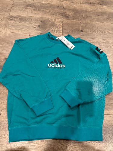 adidas Originals Equipment Reflective Crew Green Men’s Size Medium JN7146 NWT