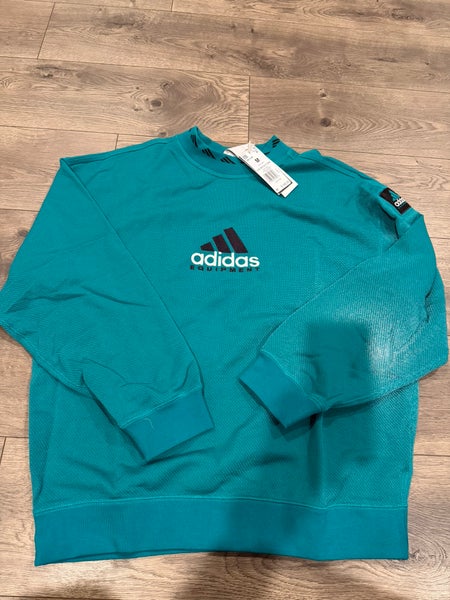 adidas Originals Equipment Reflective Crew Green Men’s Size Medium JN7146 NWT