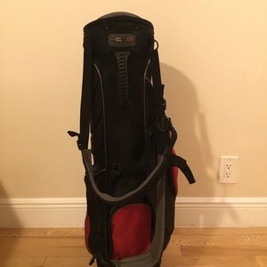 Zevo Golf Stand Bag With 7-way Dividers & Rain Cover