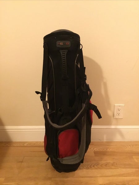 Zevo Golf Stand Bag With 7-way Dividers & Rain Cover